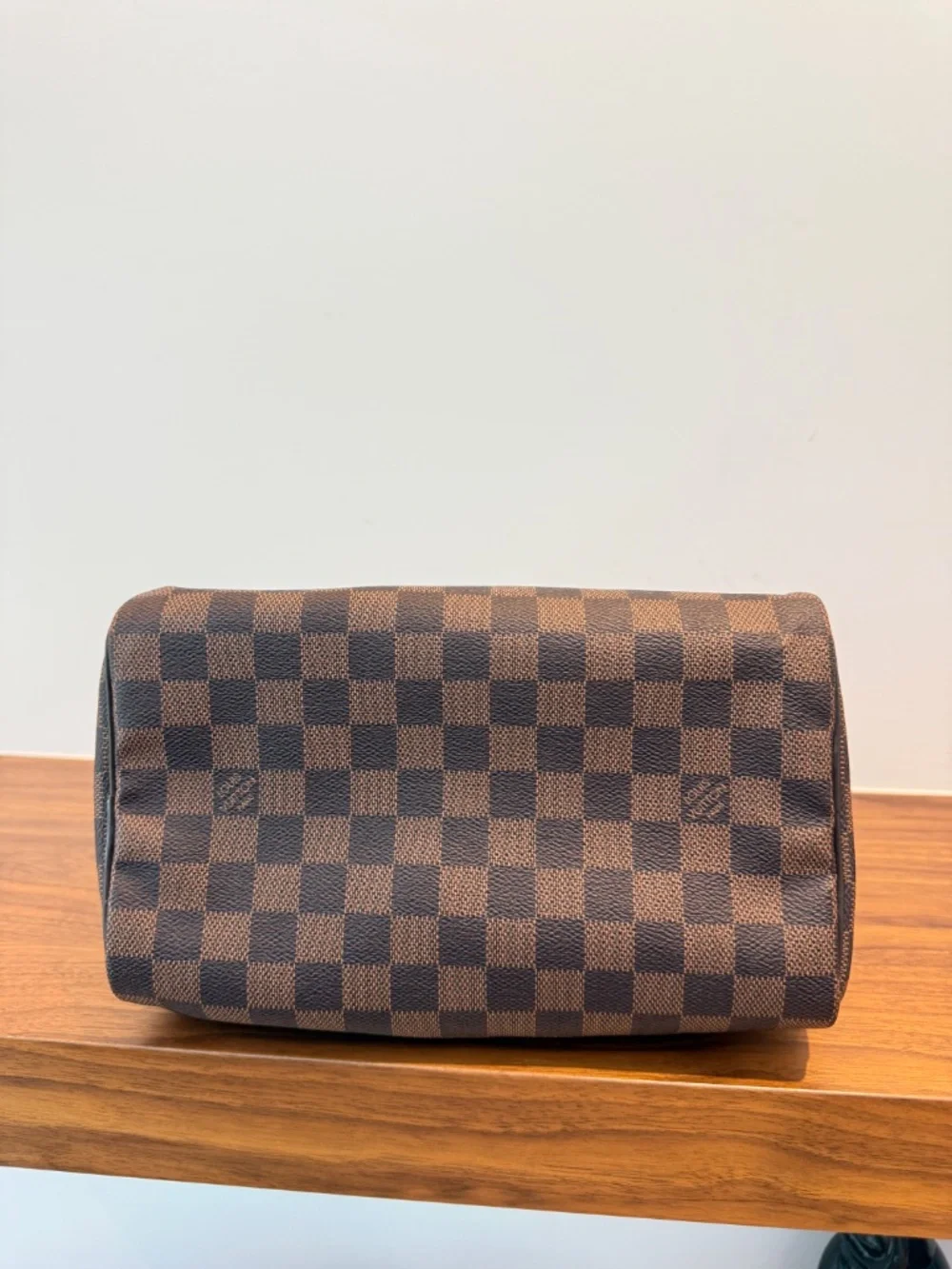 Louis Vuitton Speedy 25 in Damier Ebene Full Set Pre-Owned